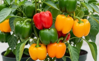Growing Bell Peppers Indoors for Better Light, Healthier Plants, and Real Fruit